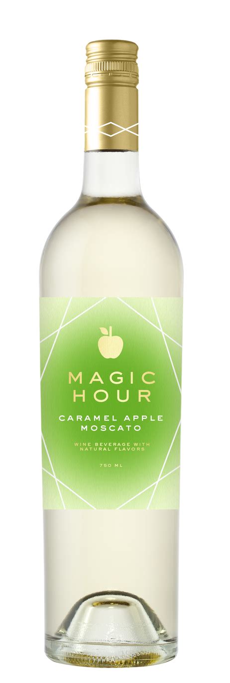 The romantic allure of magic hour caramel apple moscato